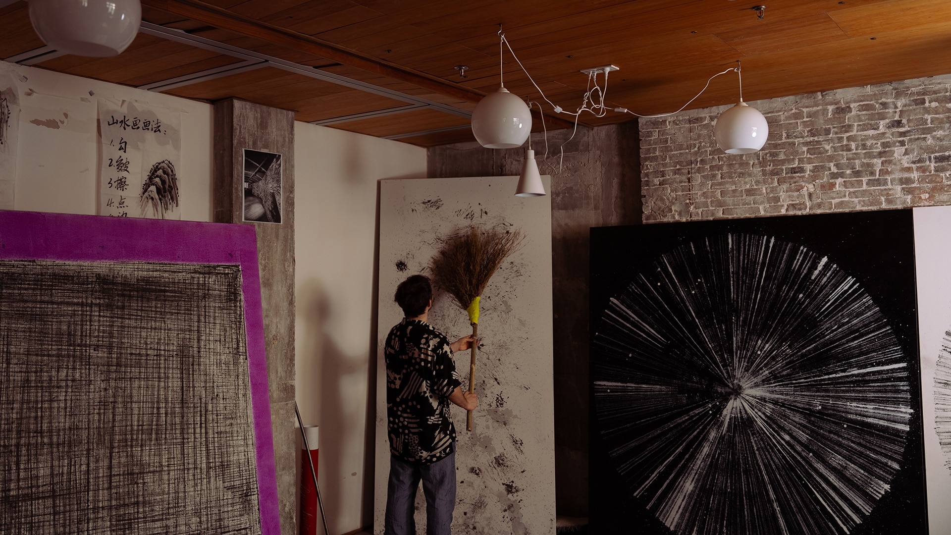 Julian Pesce at work