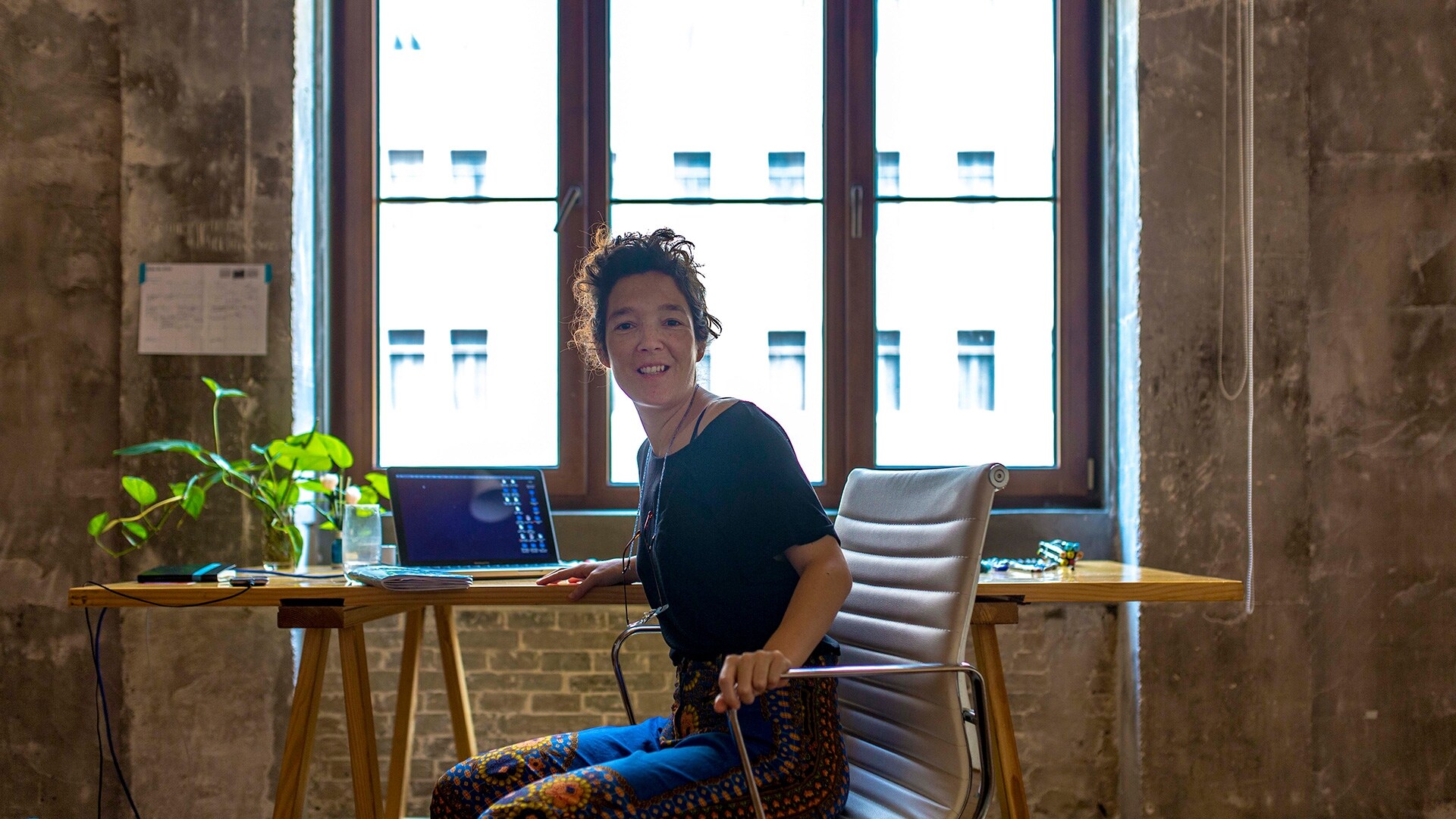 Filipa Pontes at work