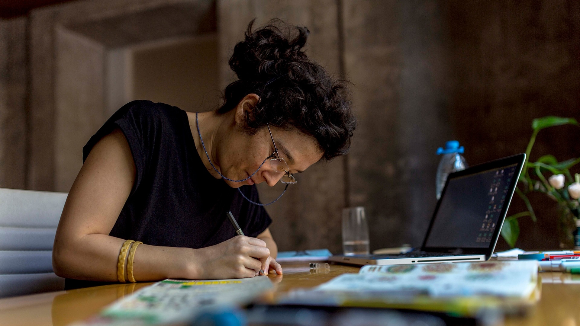 Filipa Pontes at work