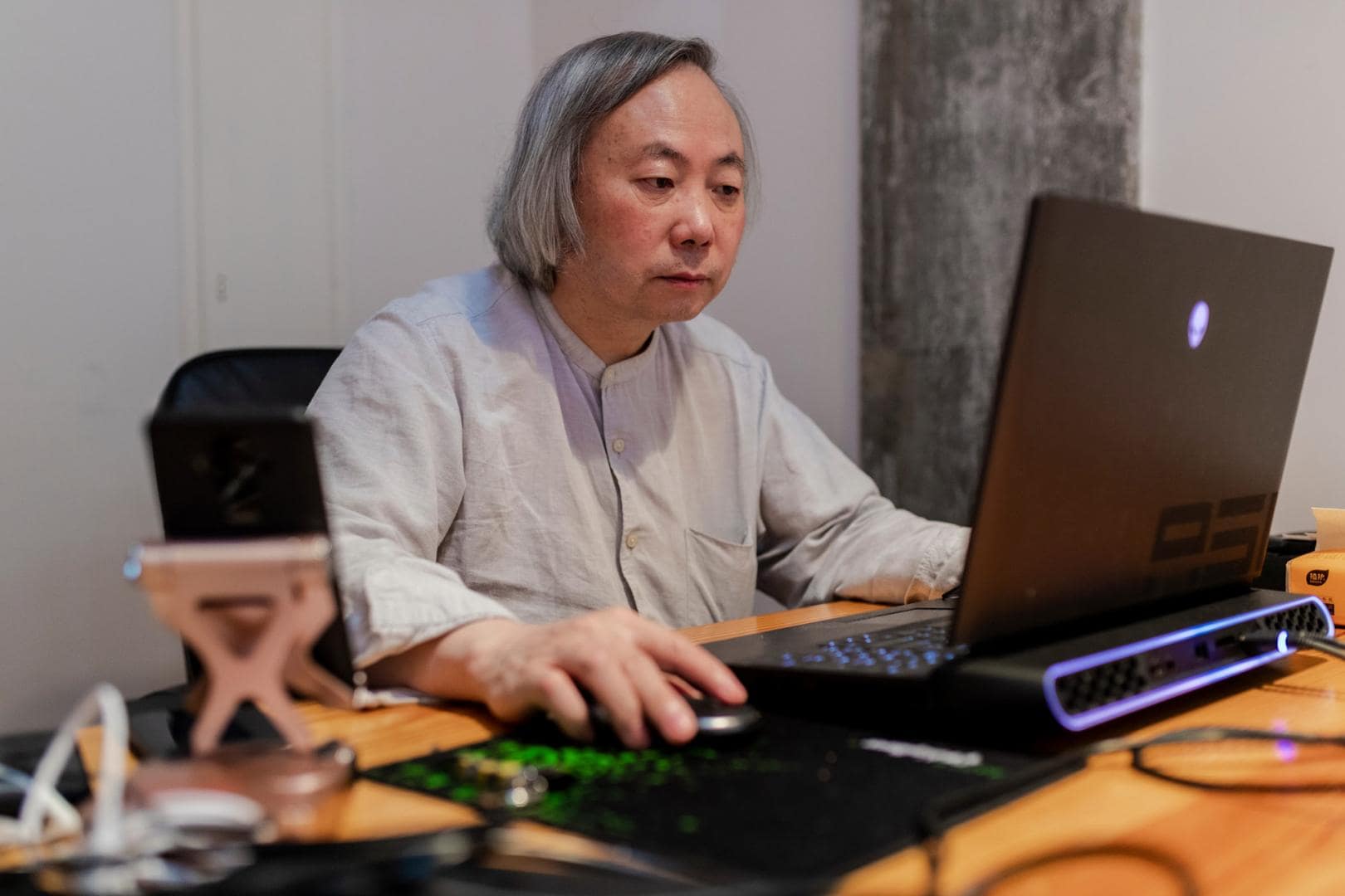 Fu Wenjun @ Work