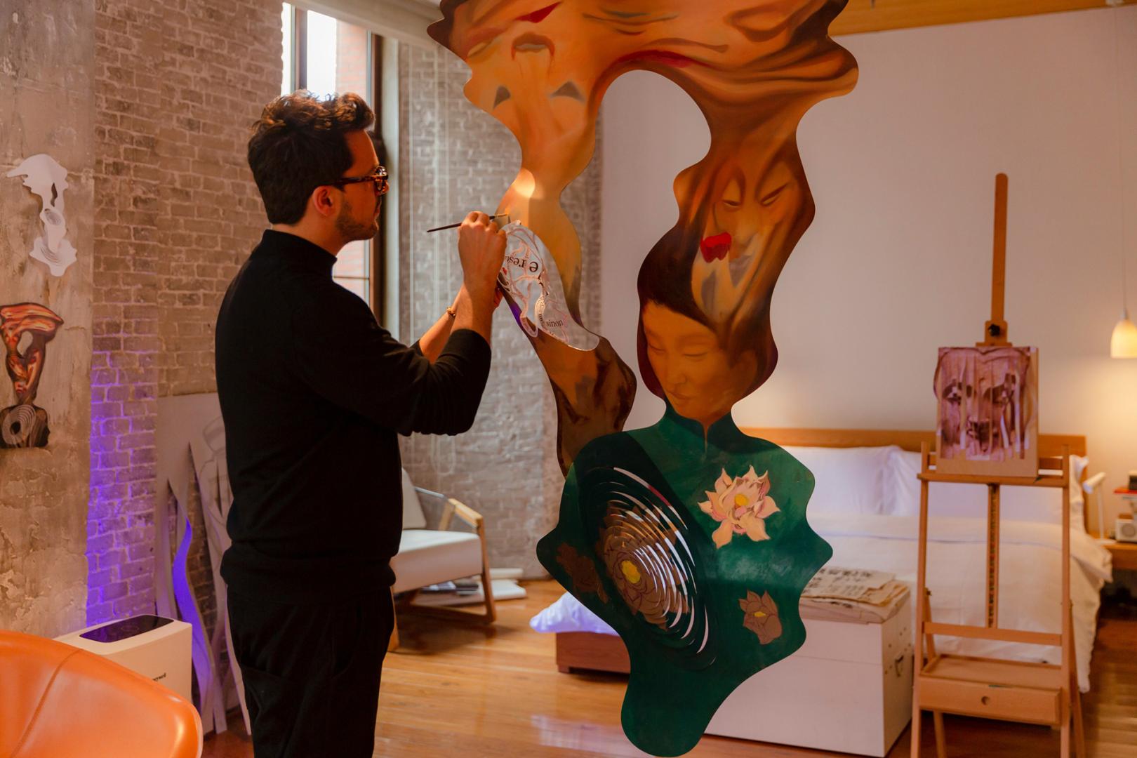 Giulio Frigo at work