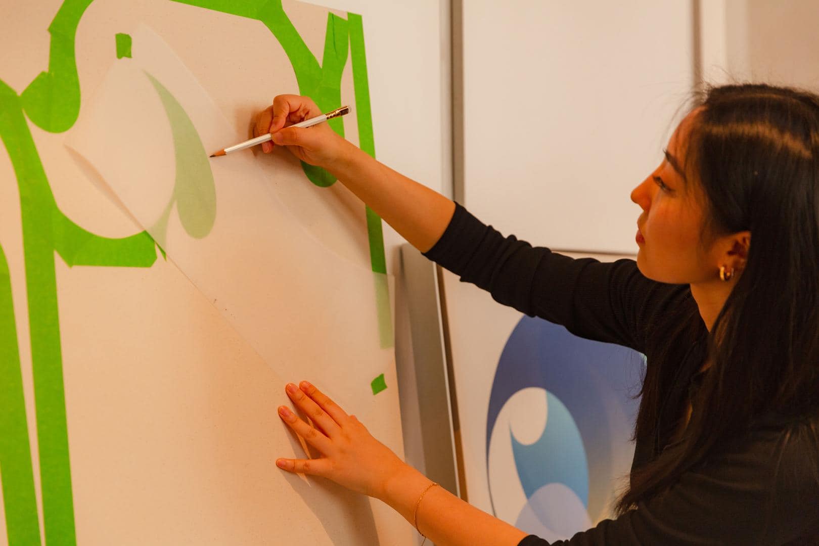 Haoyun Erin Zhao at work