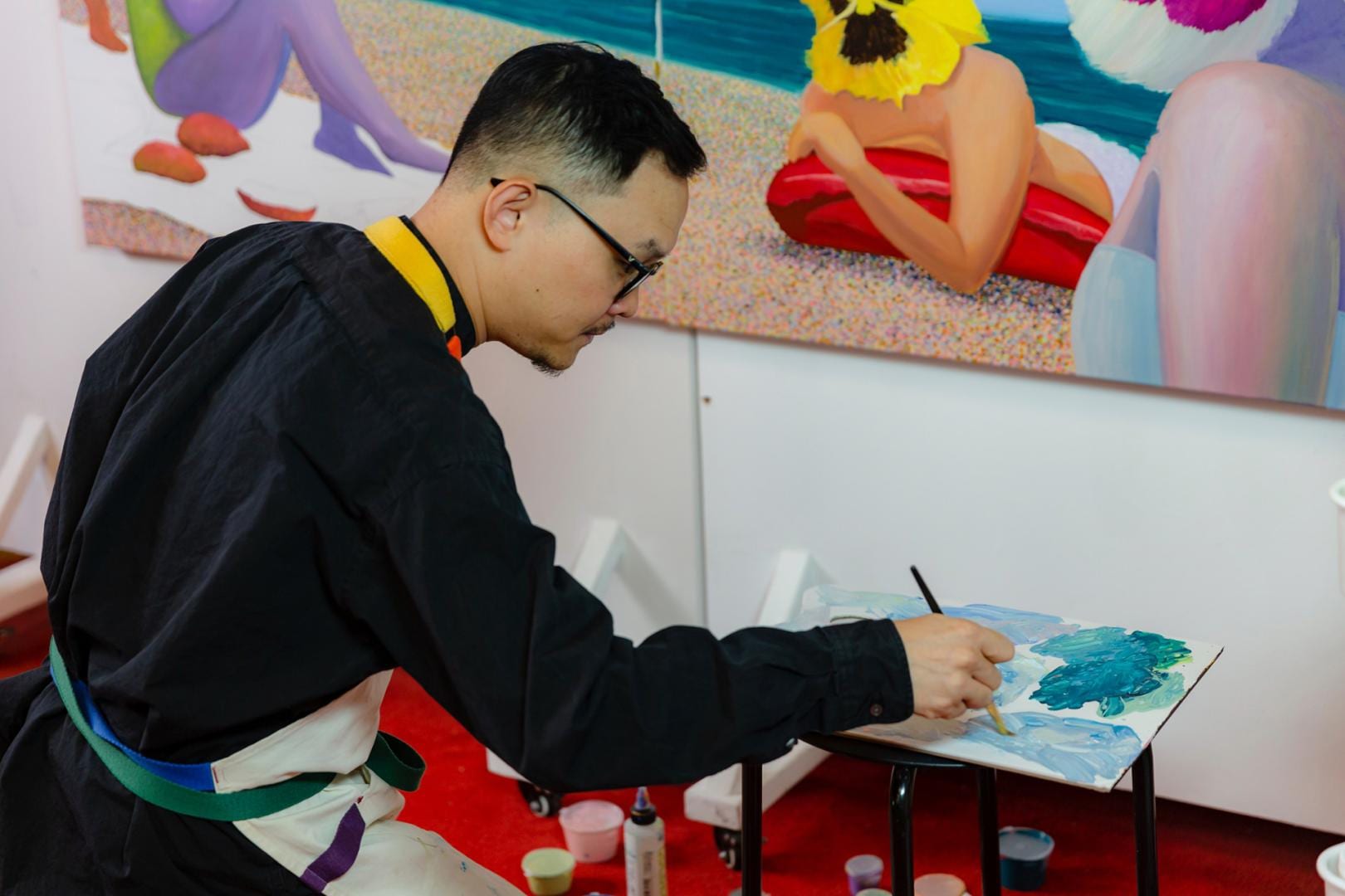 Huang Huihong @ work