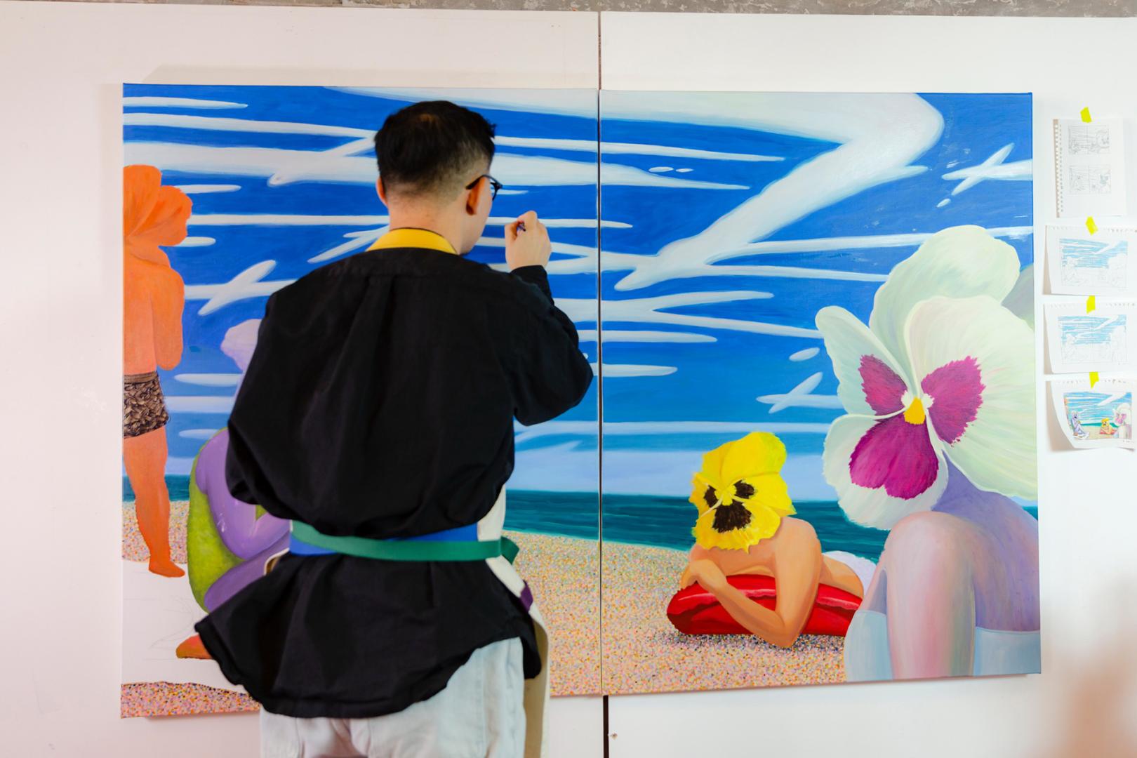 Huang Huihong @ work