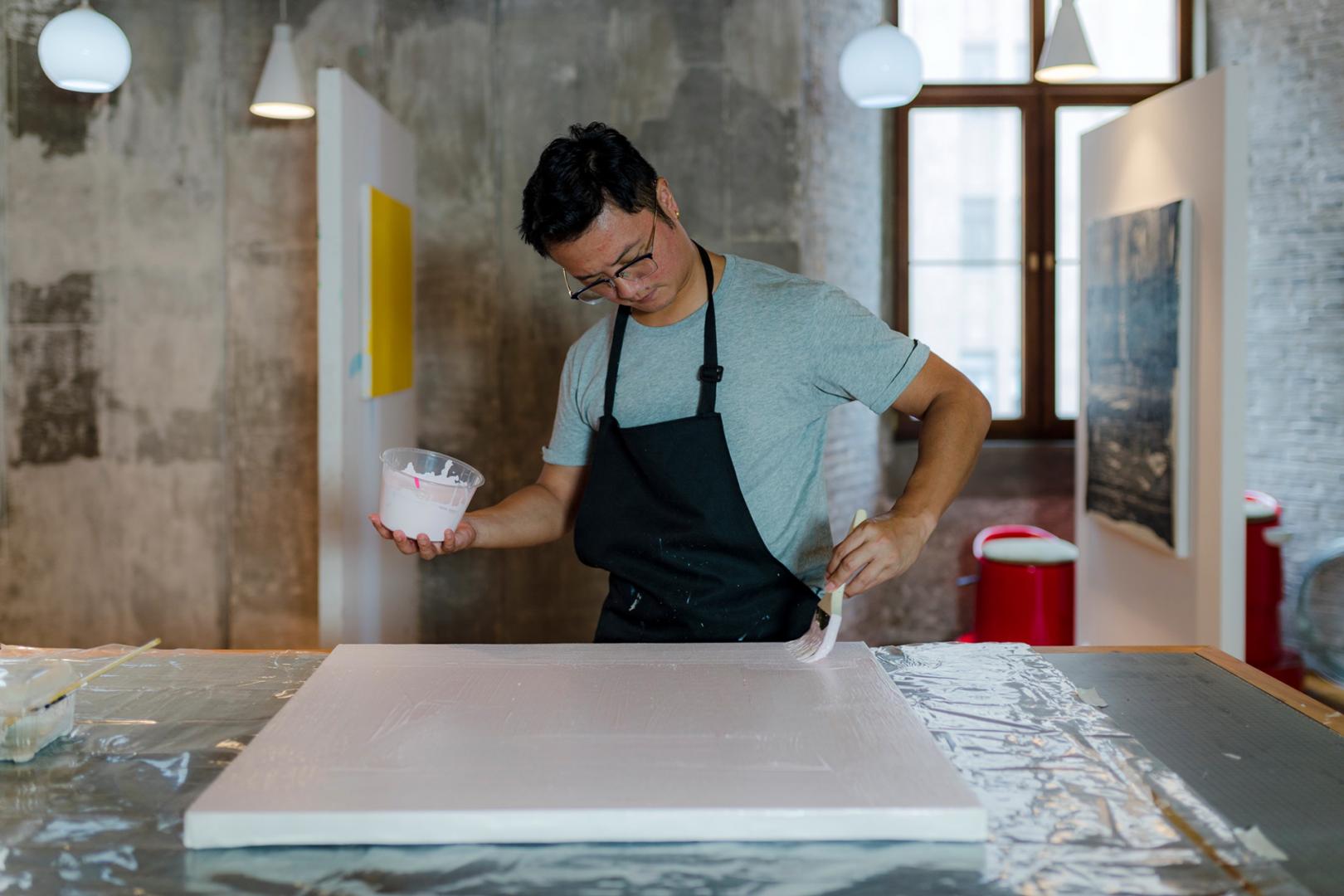 Jiang Peiyuan @ work