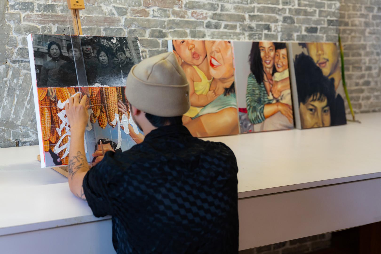 Larry Li at work