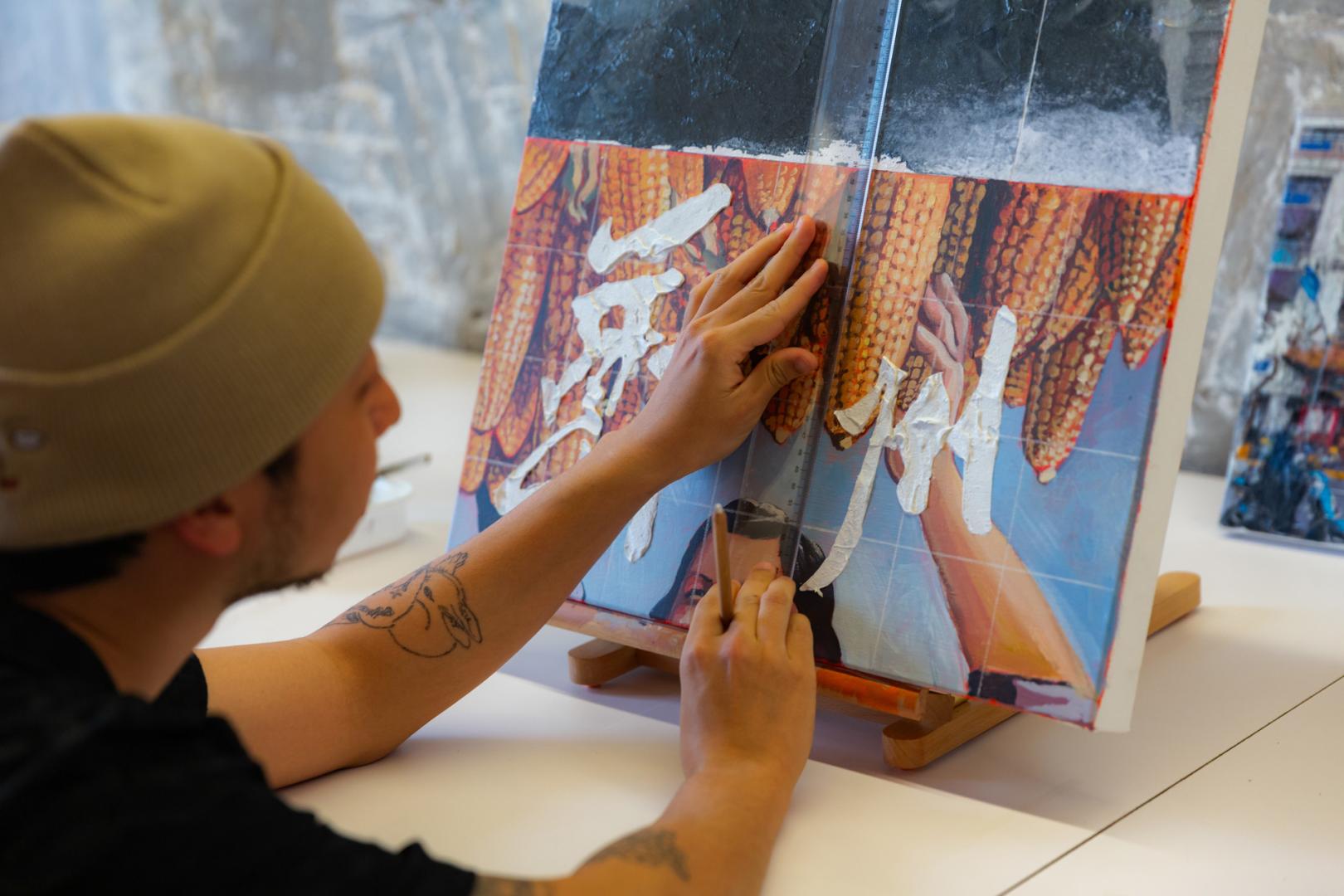 Larry Li at work