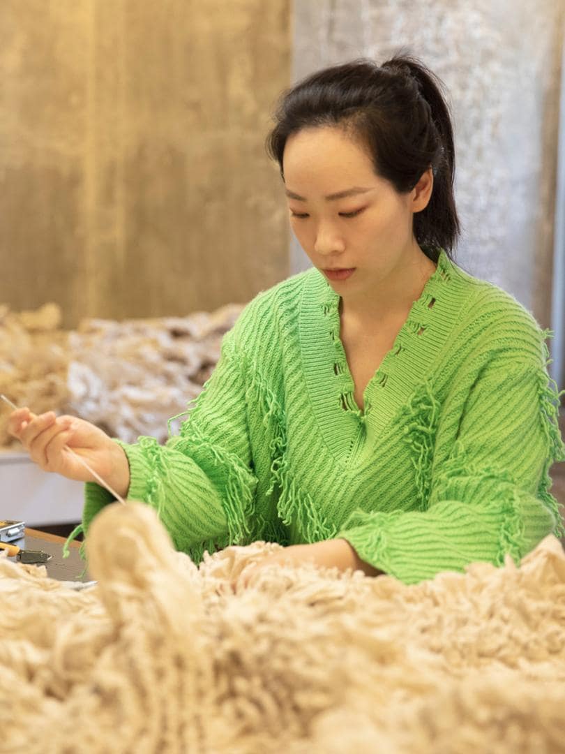 Lin Fanglu @ work