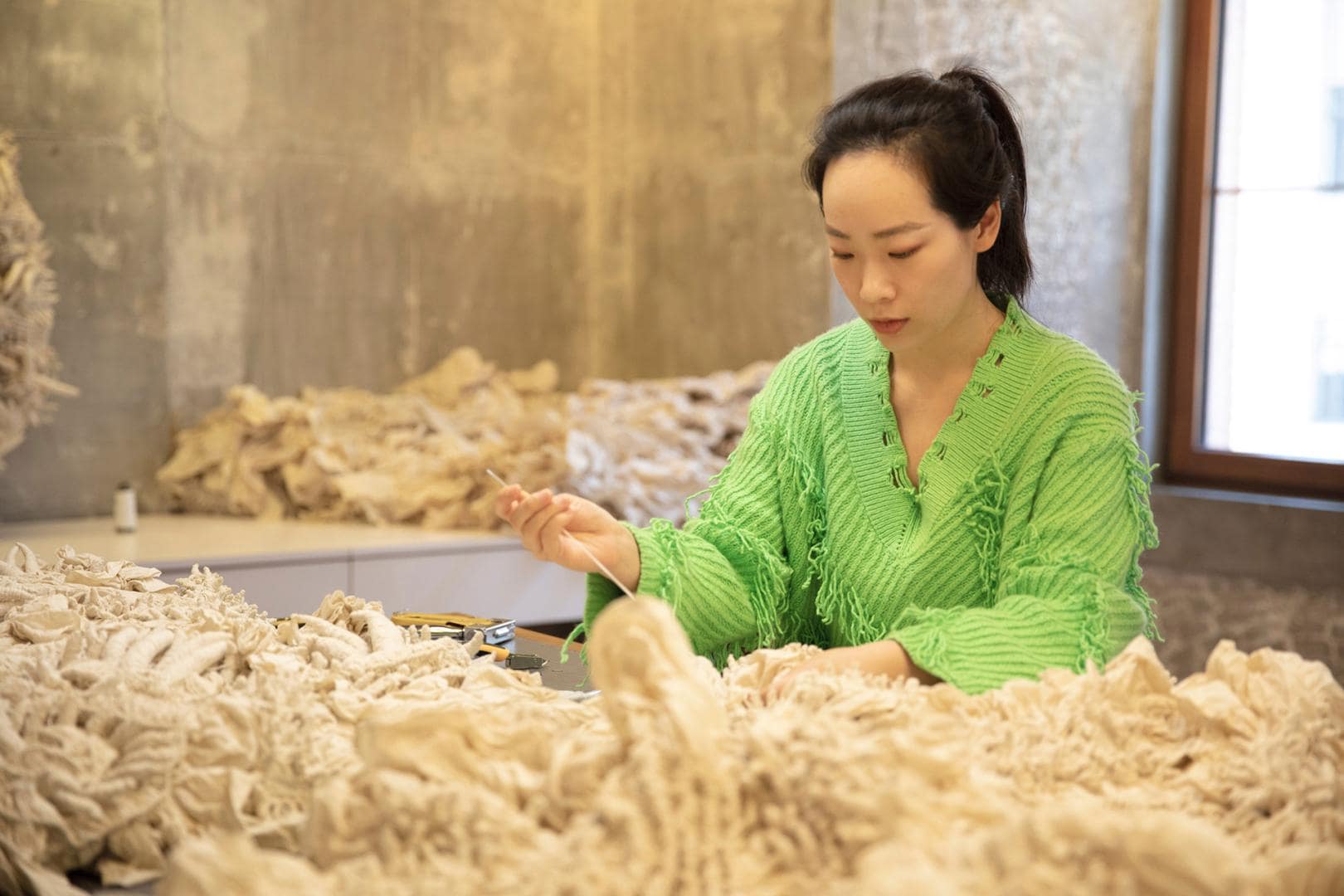 Lin Fanglu @ work