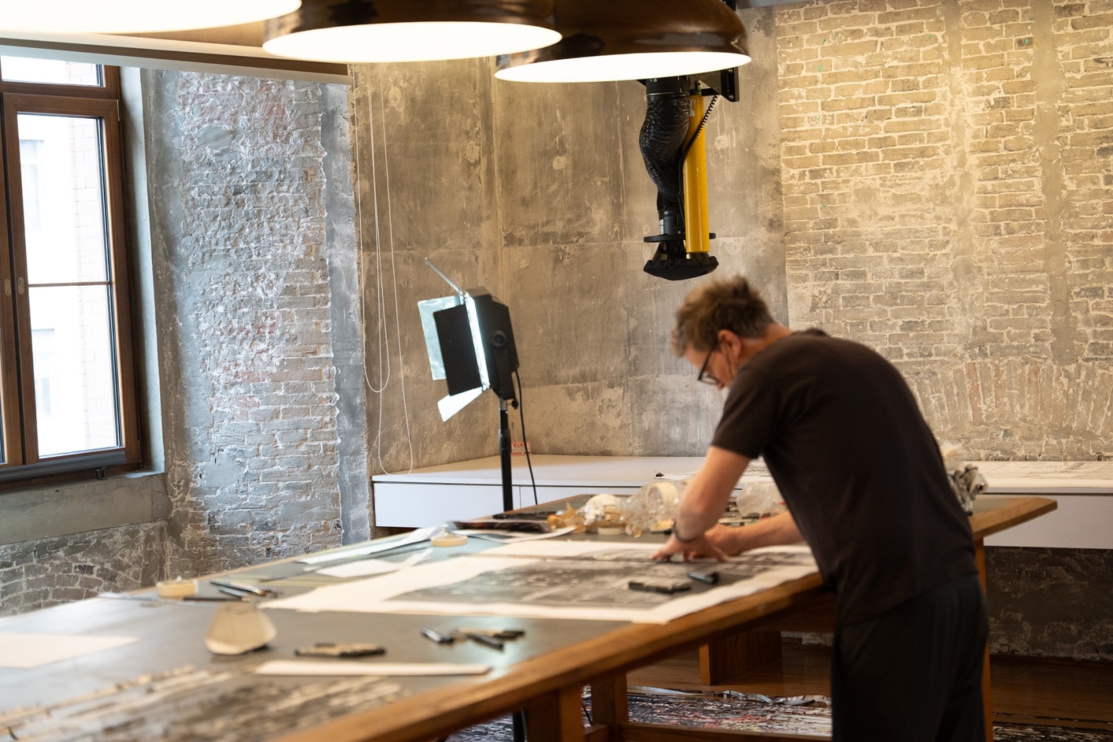 Miha Štrukelj at work