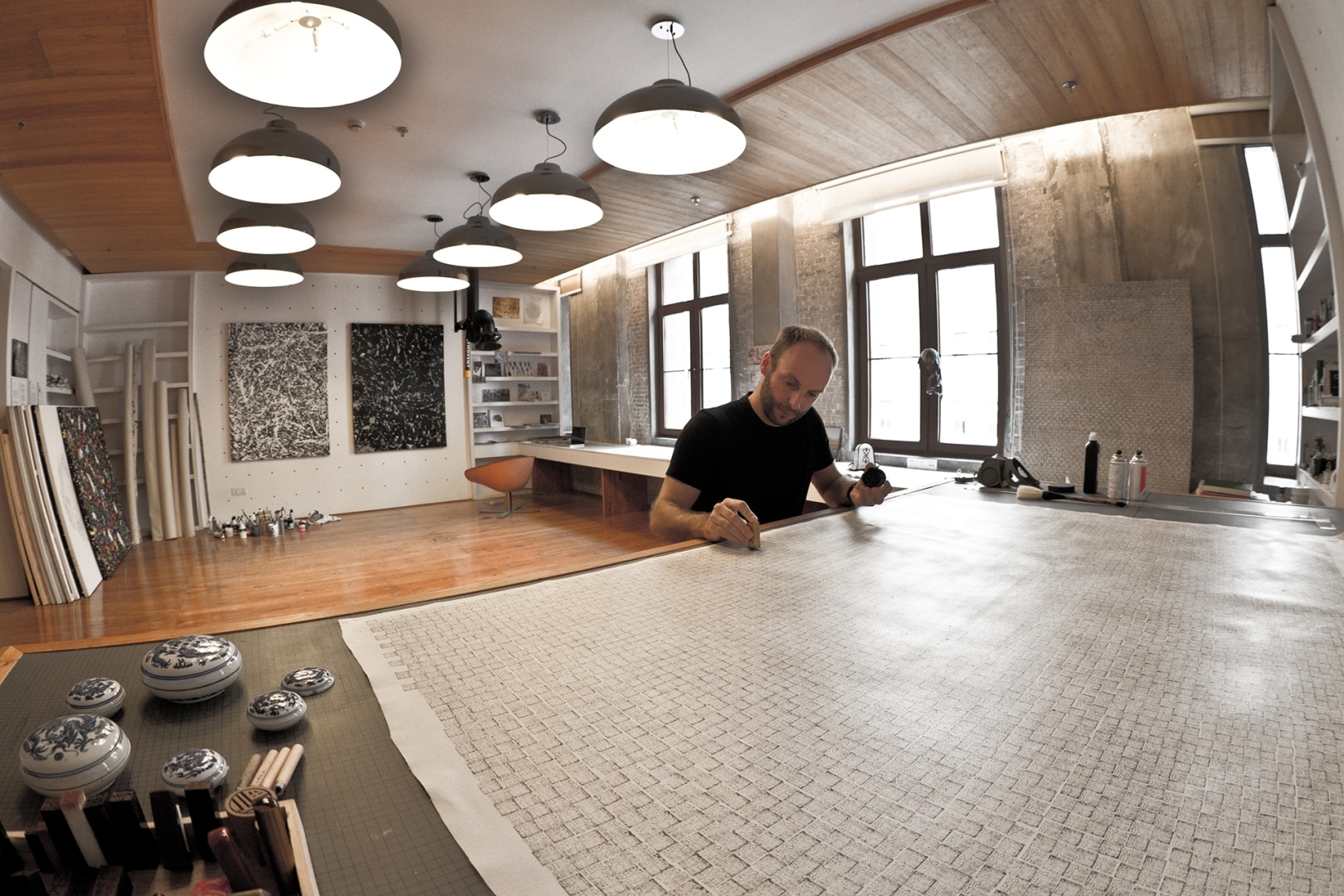 Phil Akashi at work