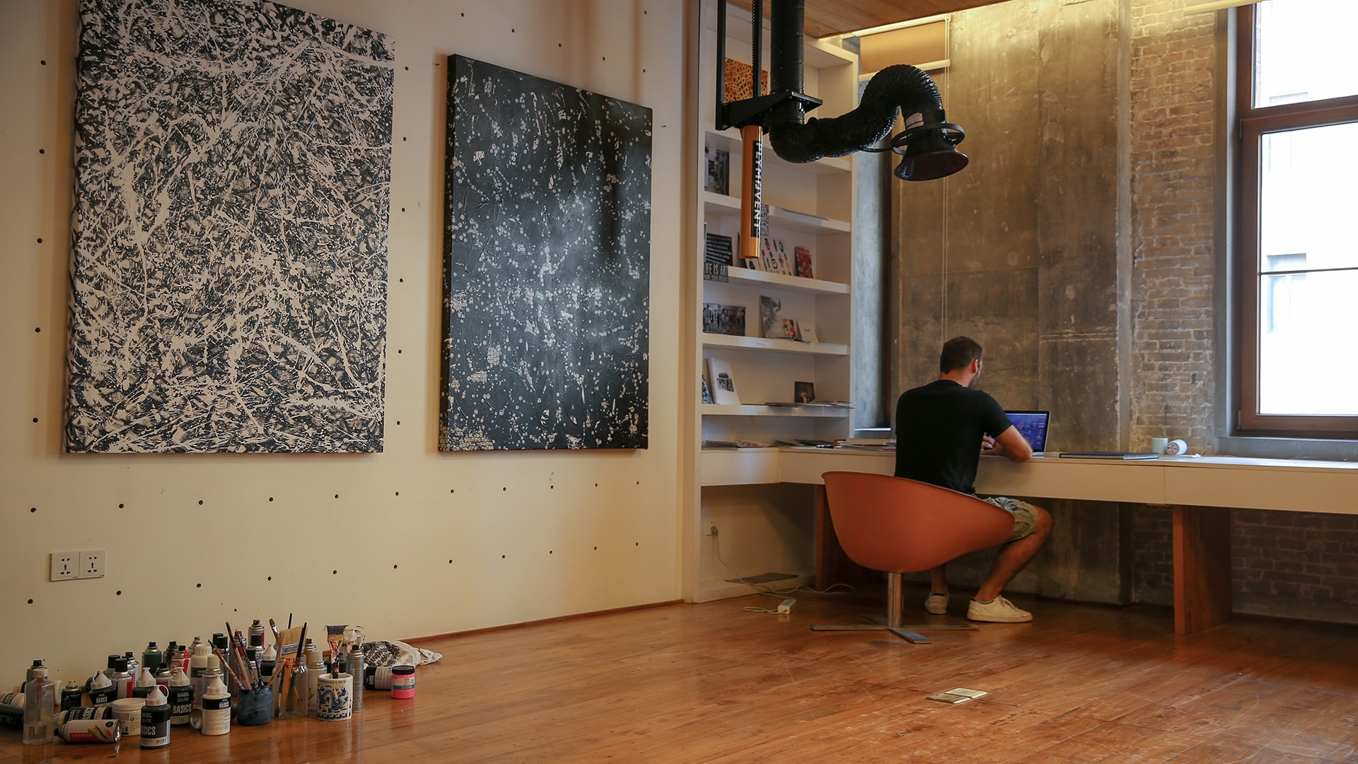 Phil Akashi at work