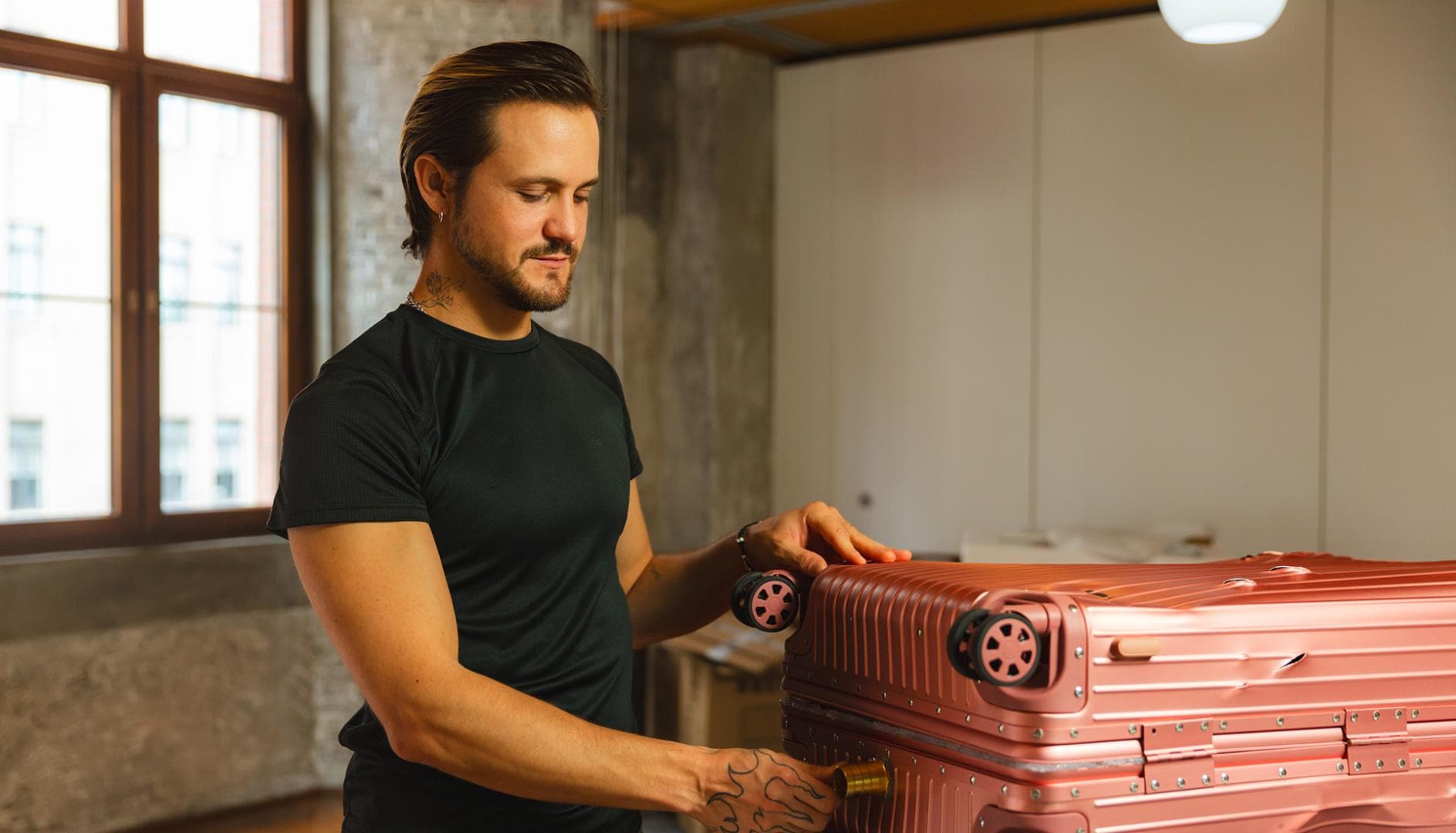 Philip Ortelli at work