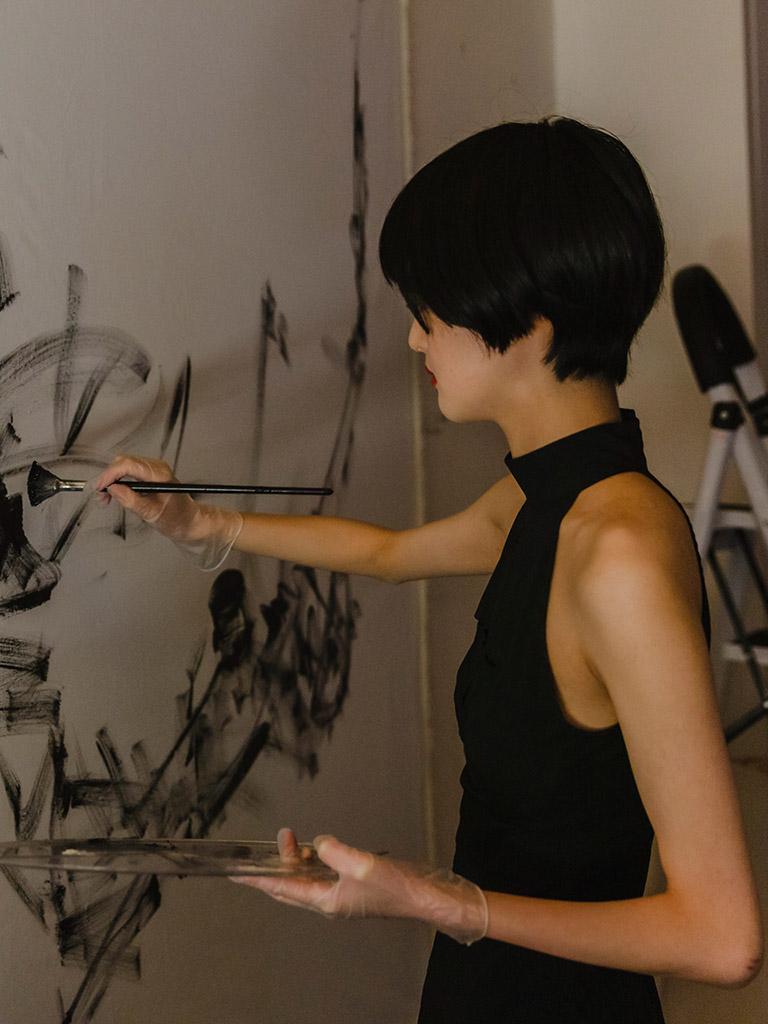 Qiu Lianqi @ work