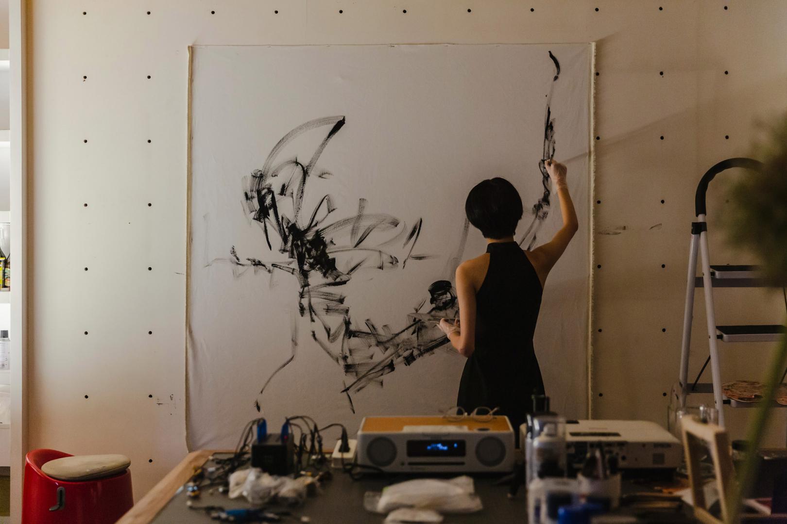 Qiu Lianqi @ work