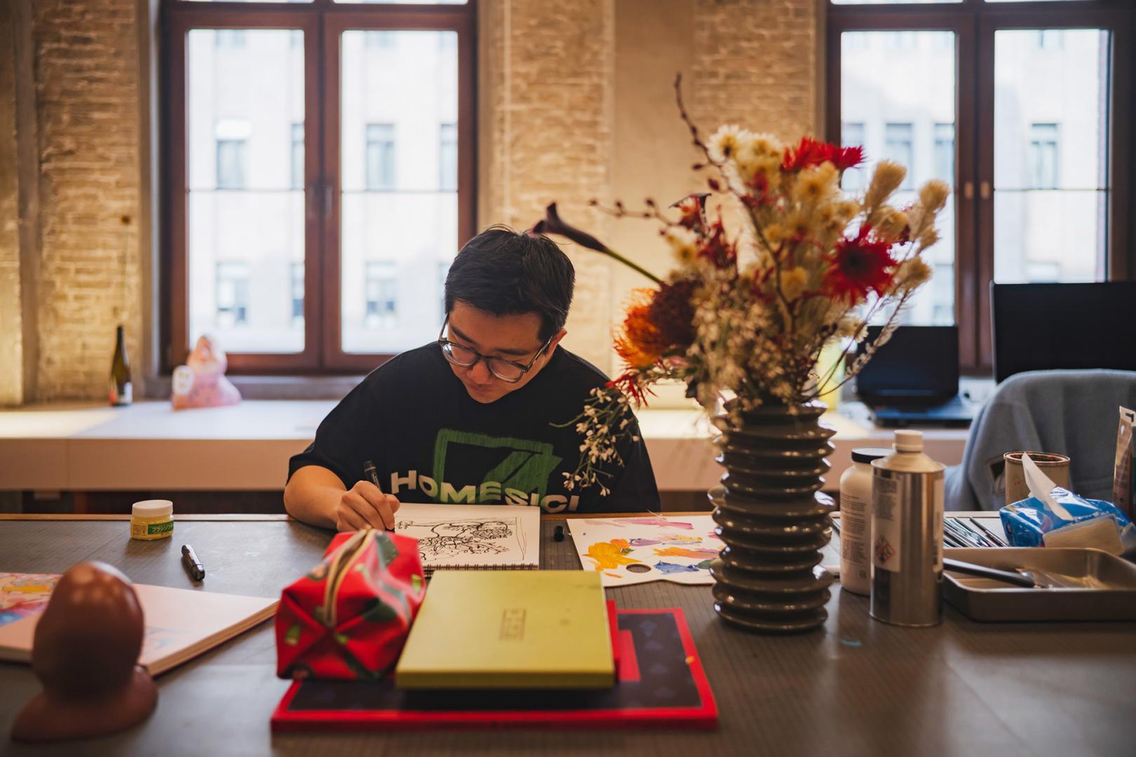 Qiurui Du at work