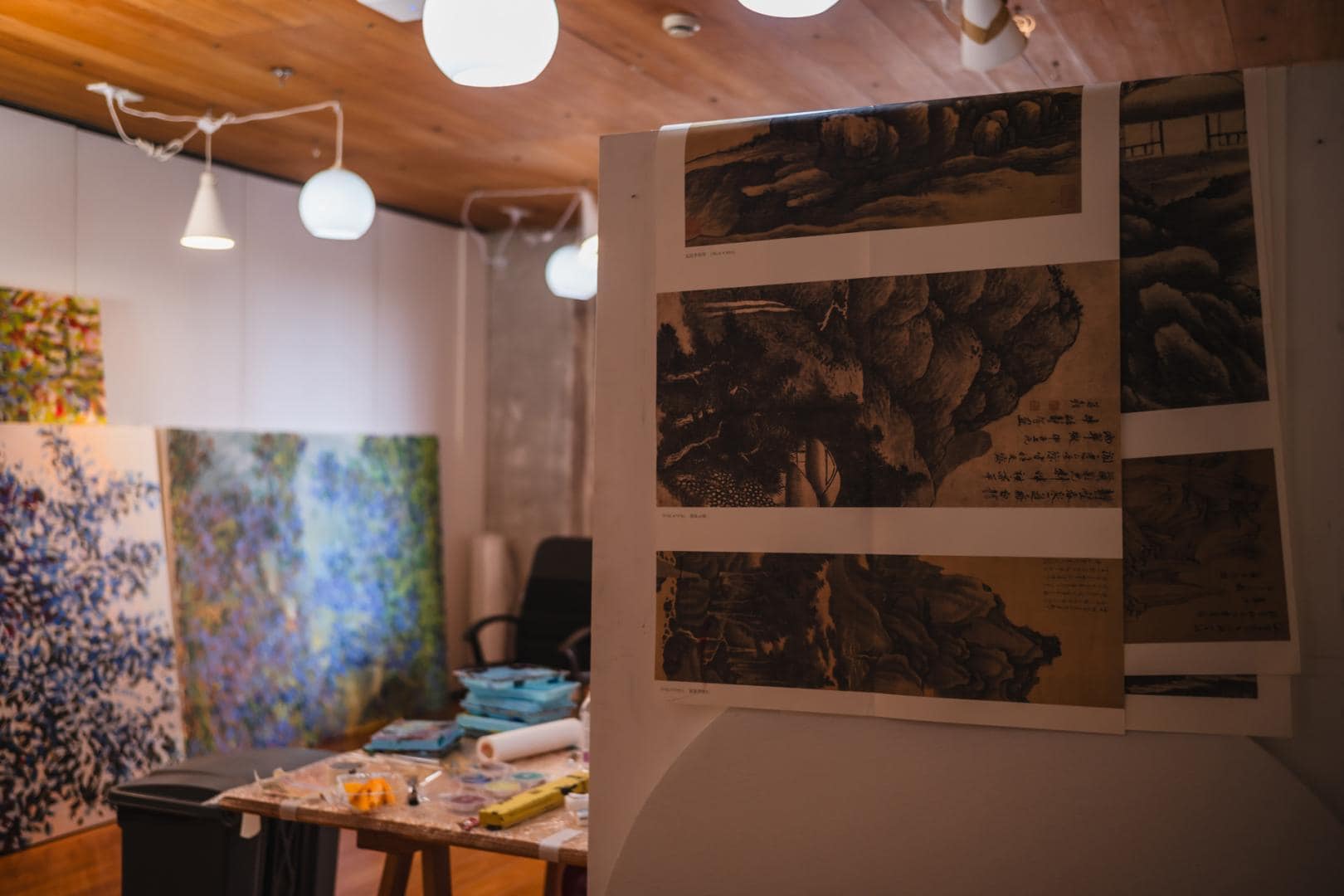 Roman Lipski at work