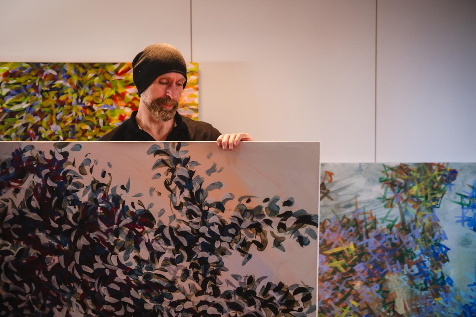 Roman Lipski at work