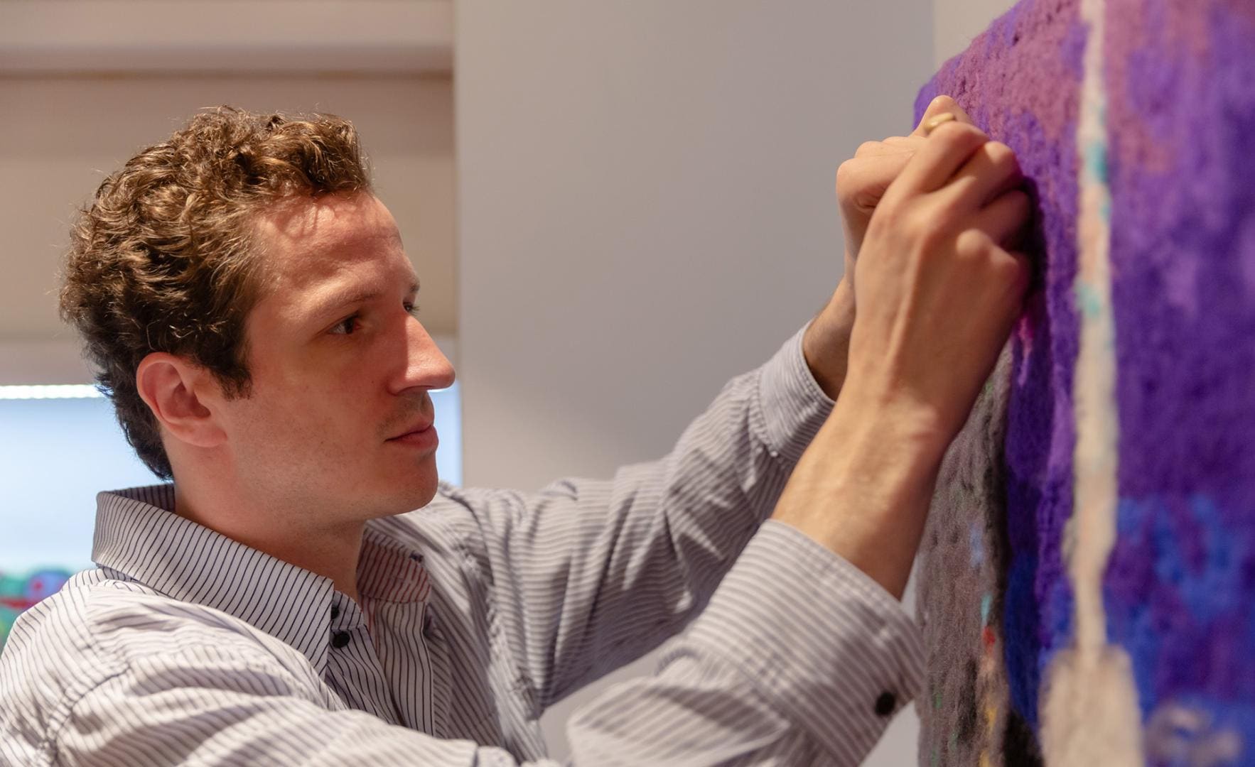 Sebastian Supanz at work