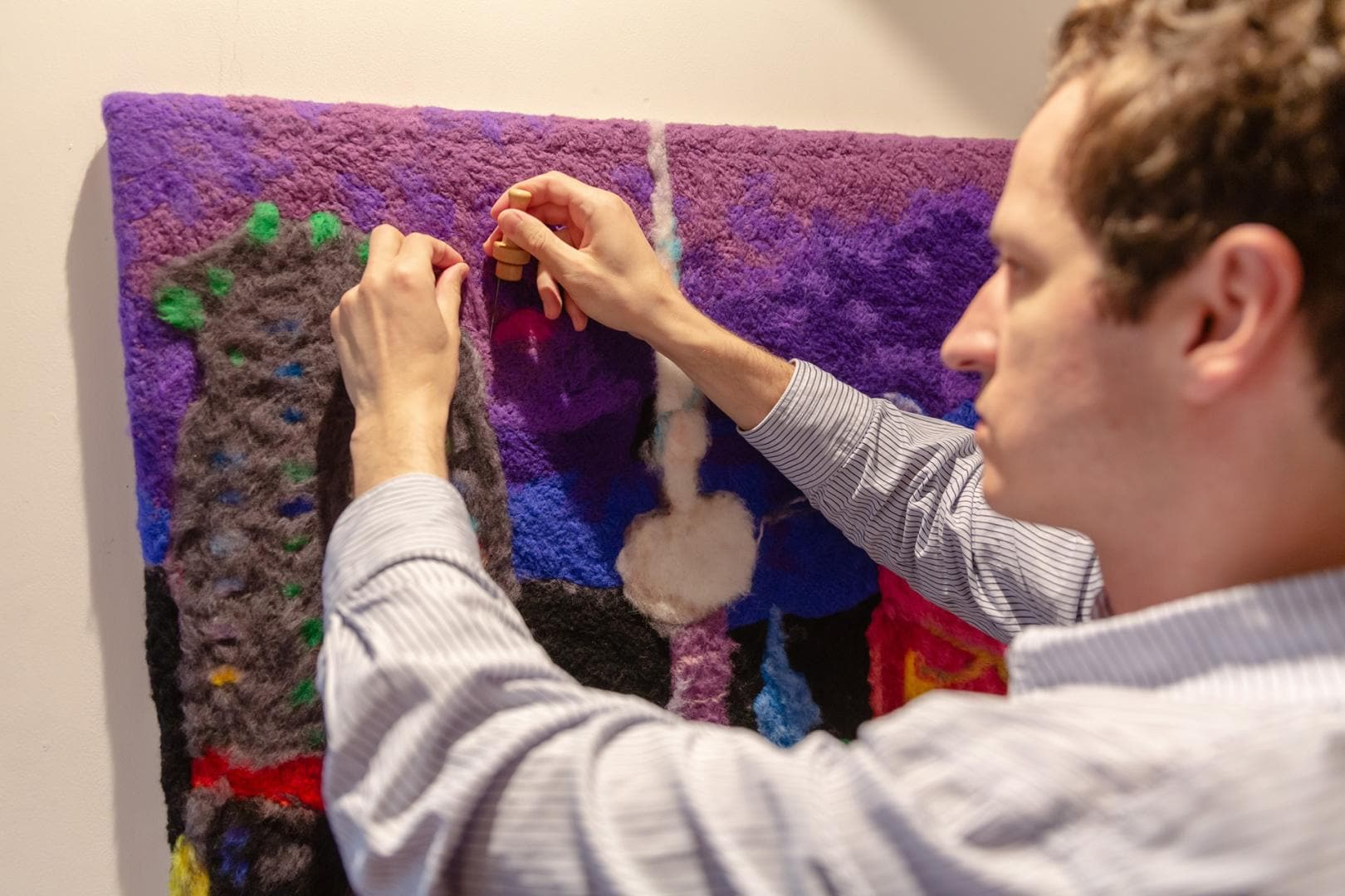 Sebastian Supanz at work