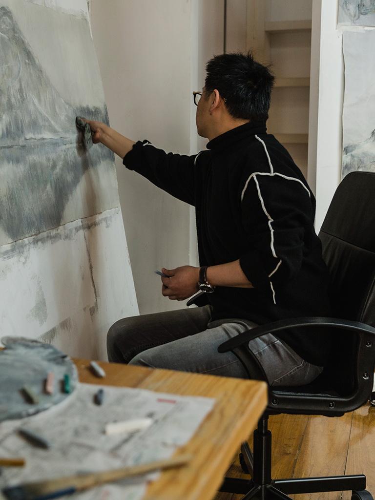 Shao Zejiong @ work