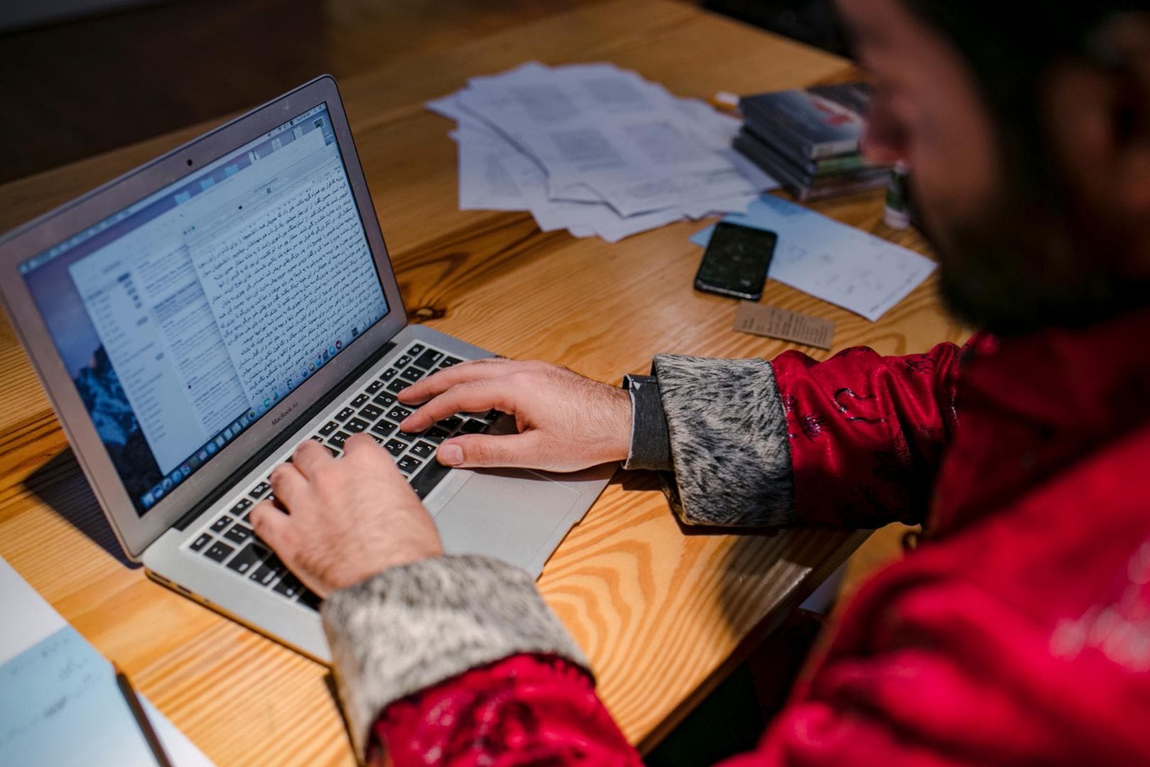 Sina Ataeian Dena @ work