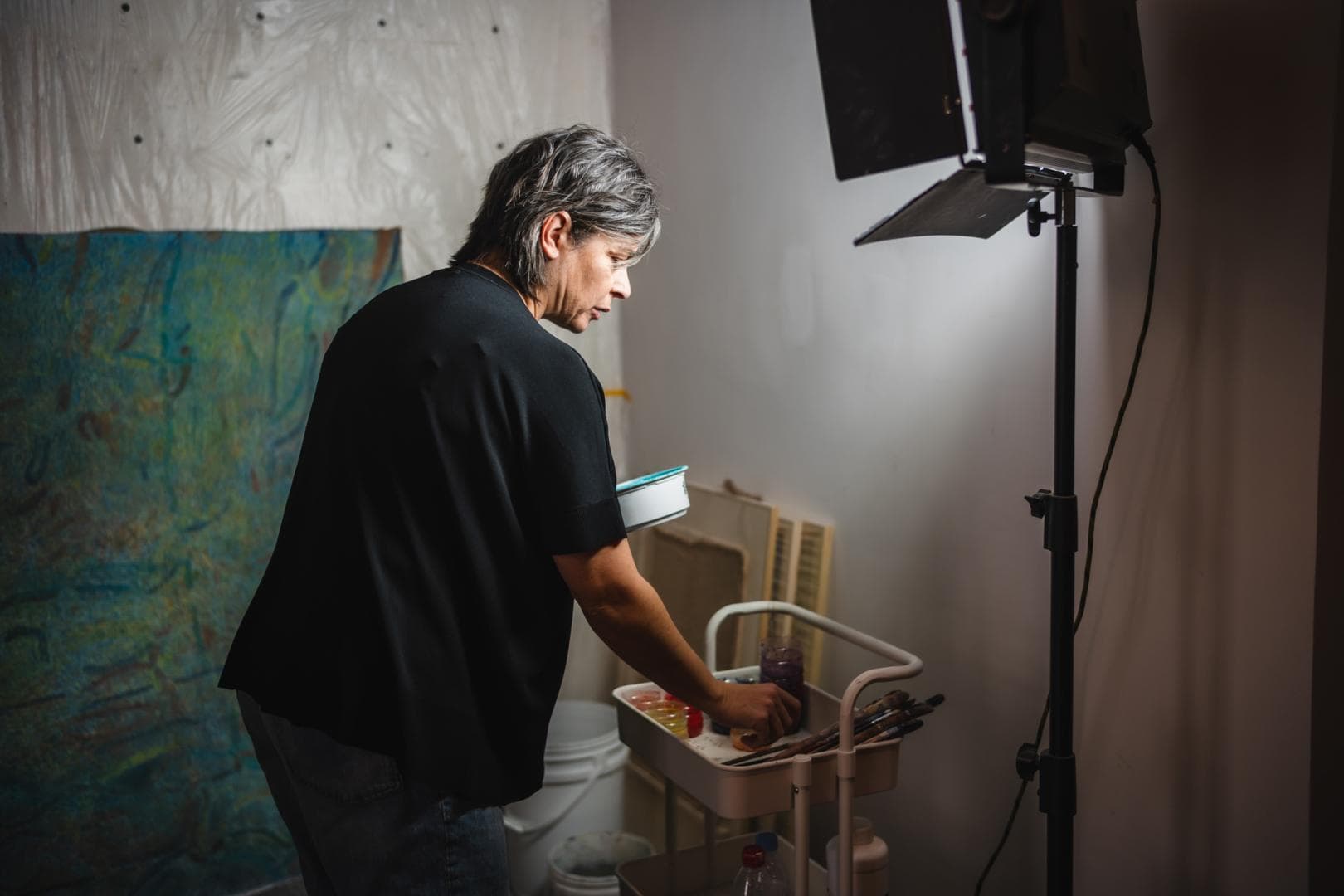 Stefania Orrù at work