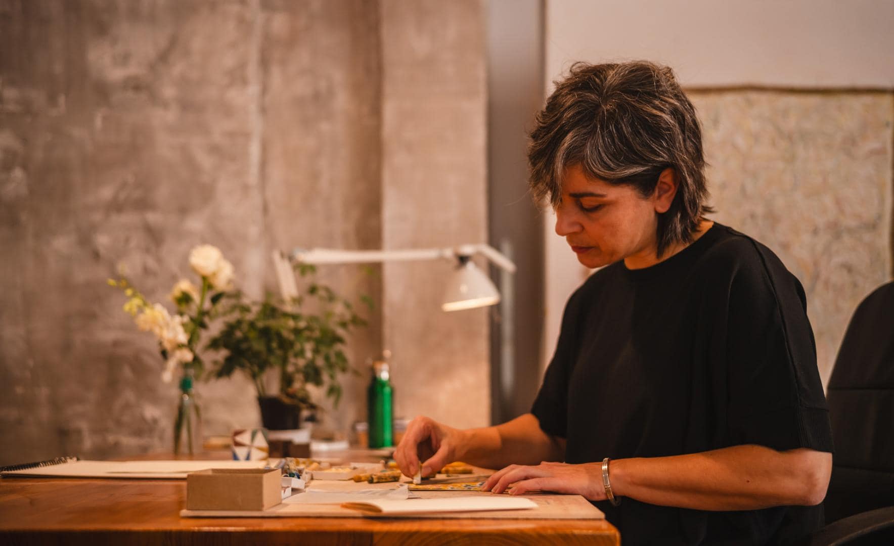 Stefania Orrù at work