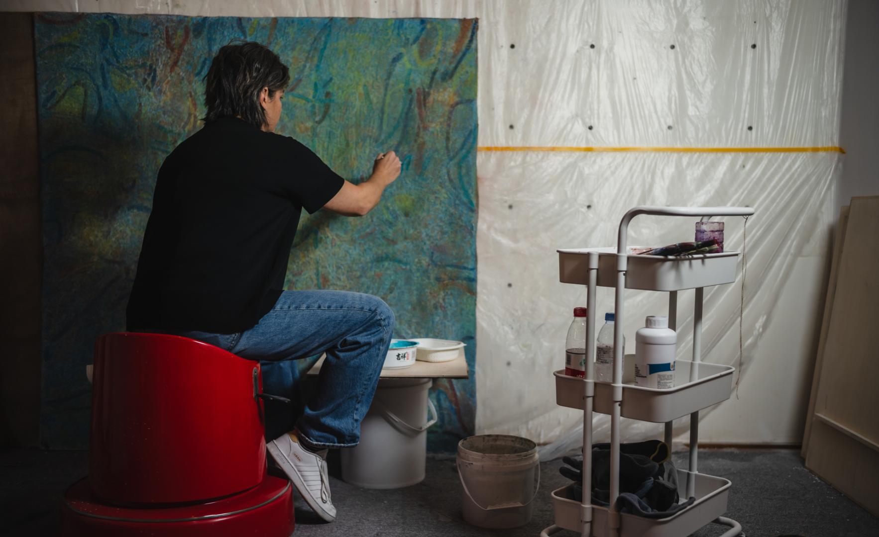 Stefania Orrù at work