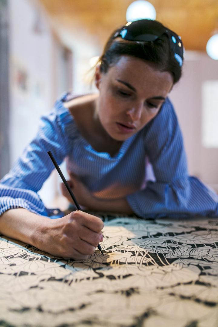 Sveta Dorosheva @ work