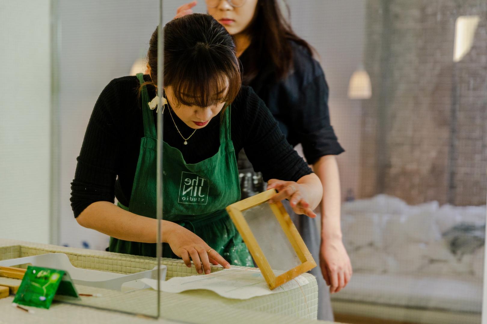 The JIN Studio @ work