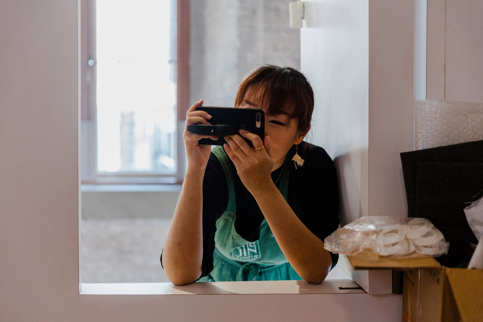The JIN Studio @ work