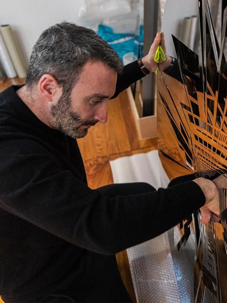 Thomas Canto at work