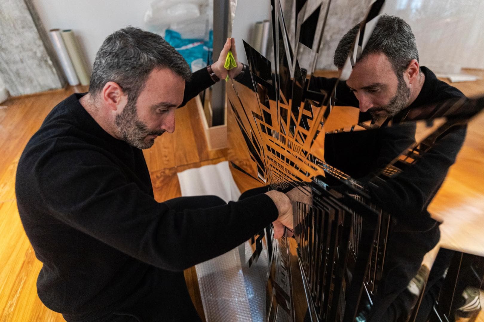 Thomas Canto at work