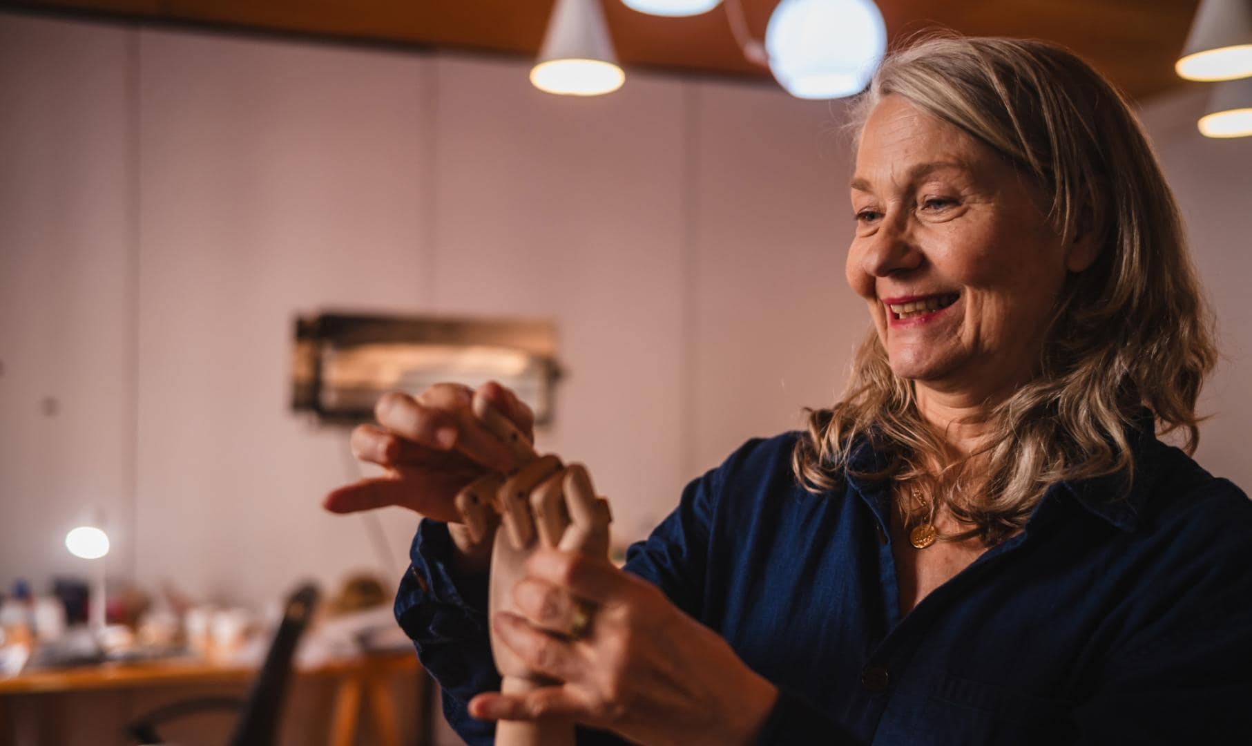 Ulrike Johannsen at work