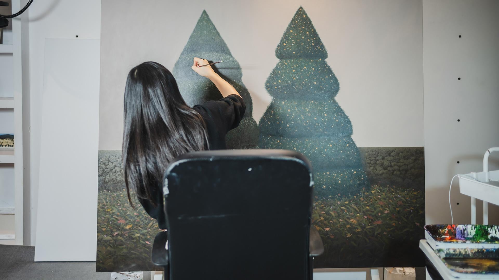 Zhongwen Hu at work