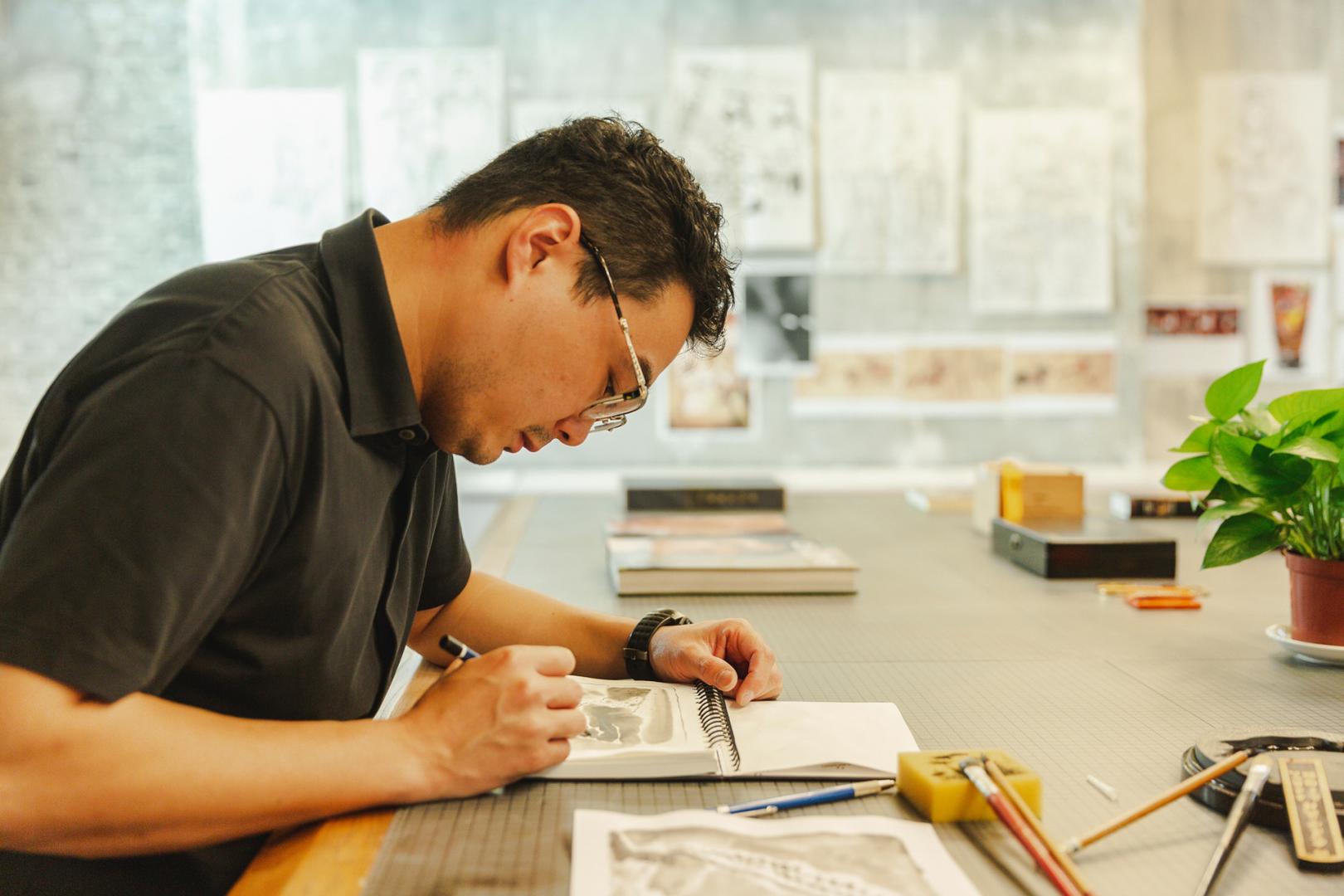 Zhou Peng @ work