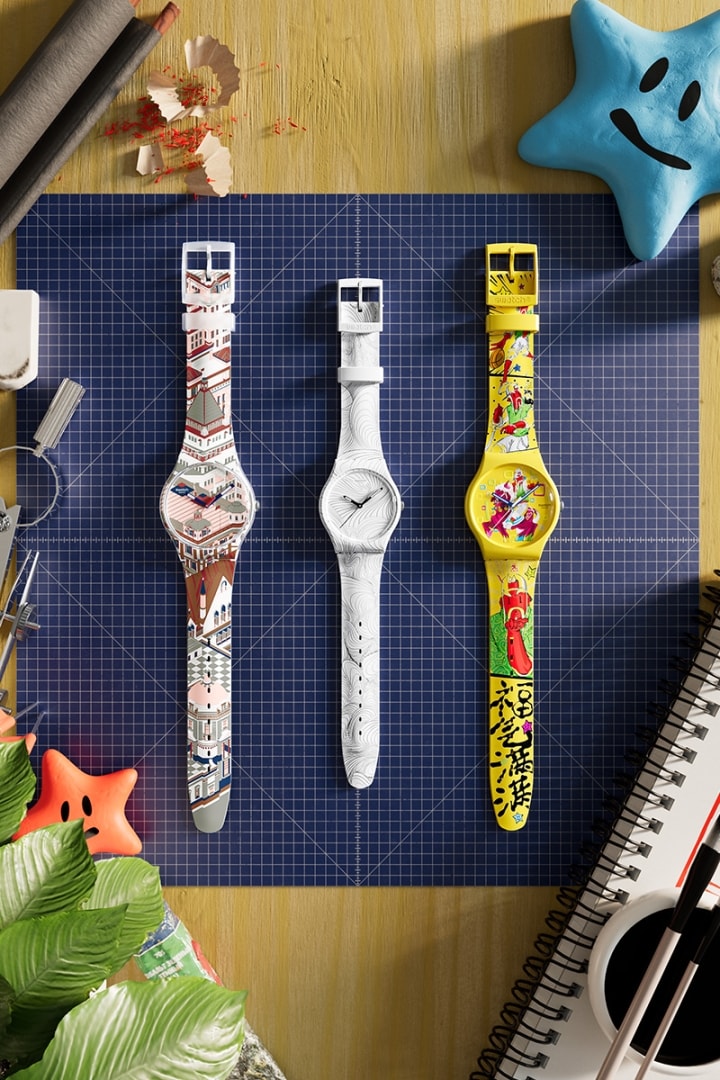 15 years Swatch Art Peace Hotel animation