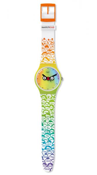 New Swatch Club watch by Ton Mak Swatch Art Peace Hotel